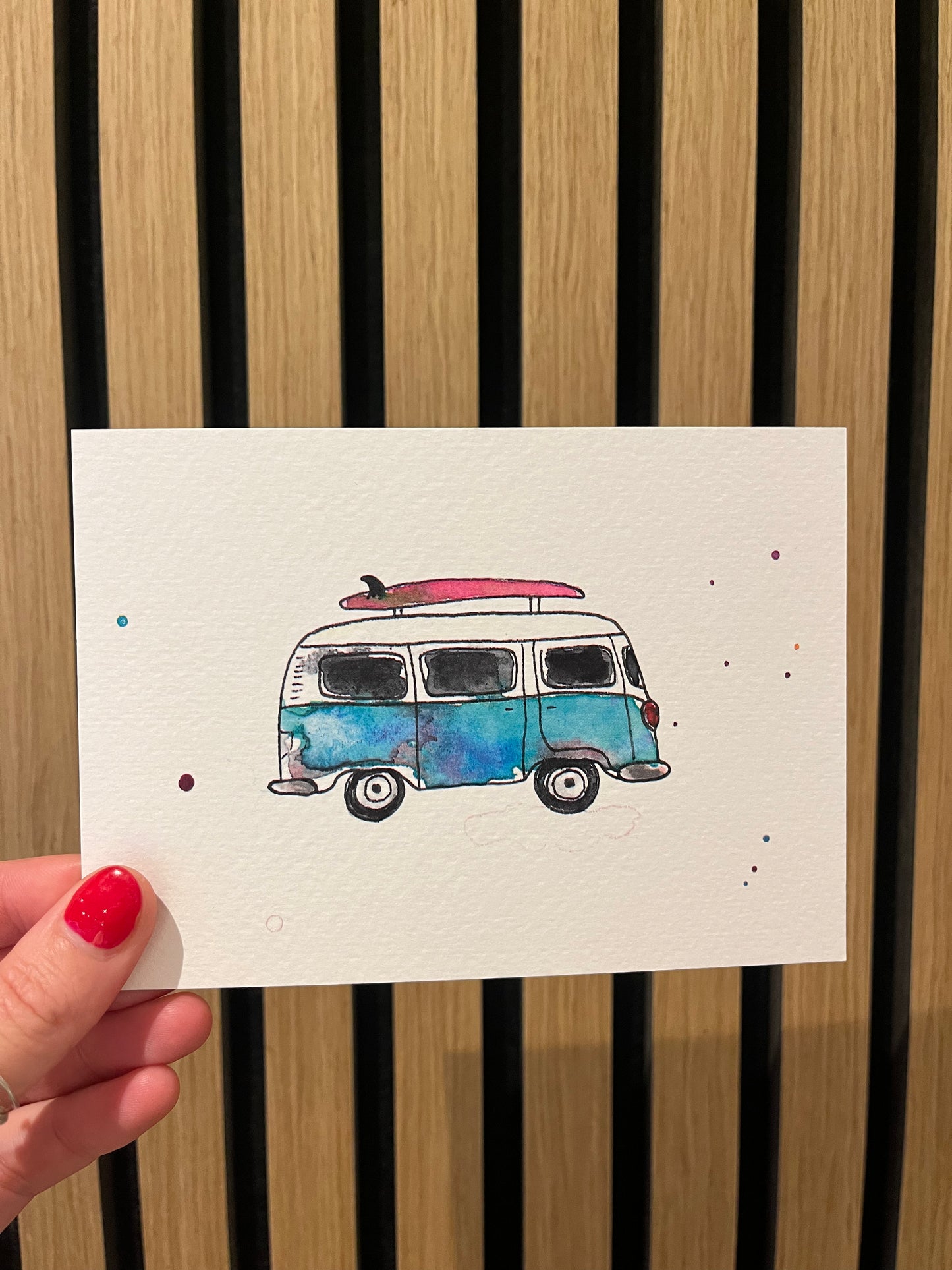 Kaart Busje - Linda Koster