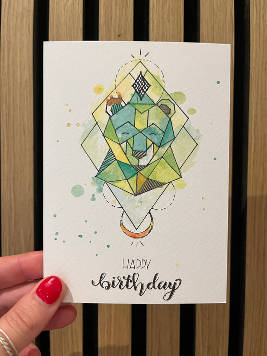 Kaart Happy birthday - Linda Koster