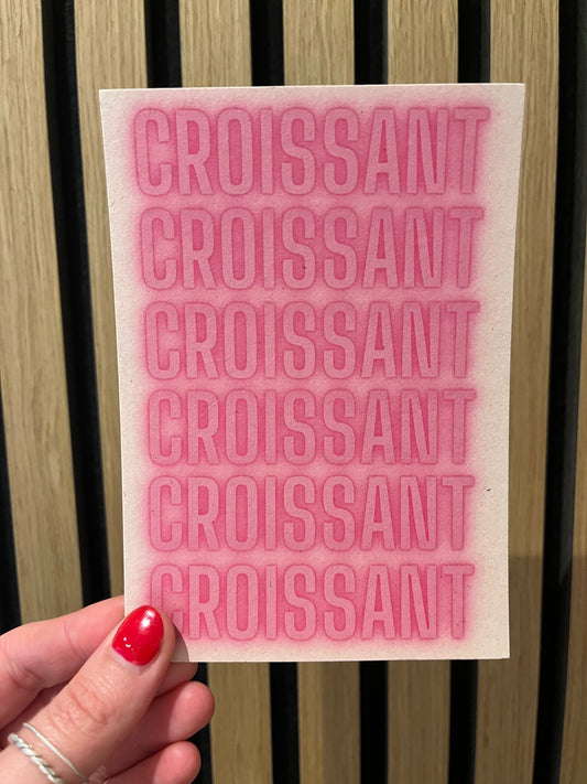 Kaart Croissant - De Bakker