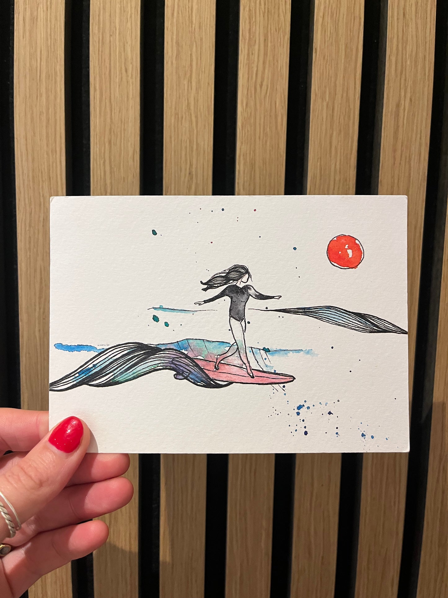 Kaart Golf surfster - Linda Koster