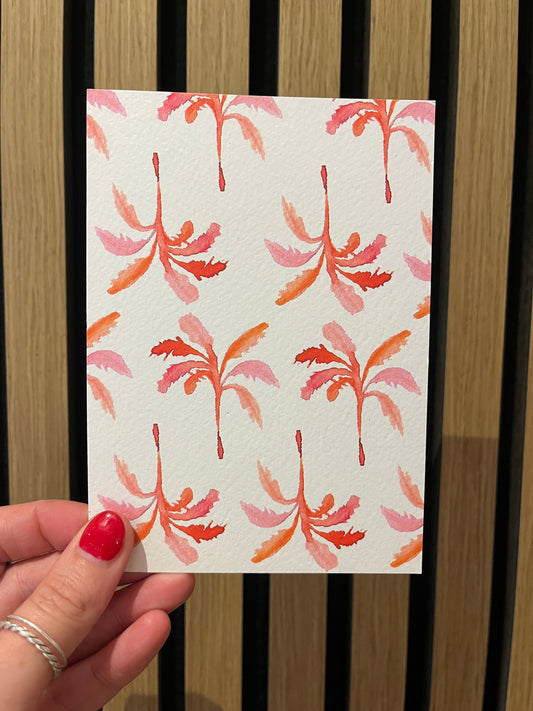 Kaart palmbomen - Linda Koster